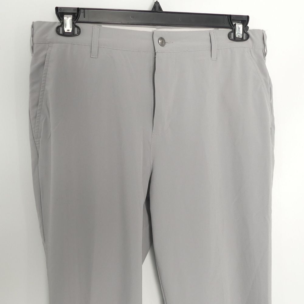 Short Par 4 Men's 34x30‎ Light Gray Performance Golf Pants